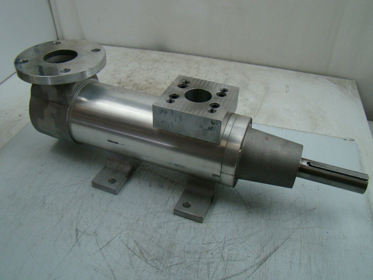 Settima Meccanica Elevator Hydraulic Screw Pump GR 55 SMTU 330L 031400