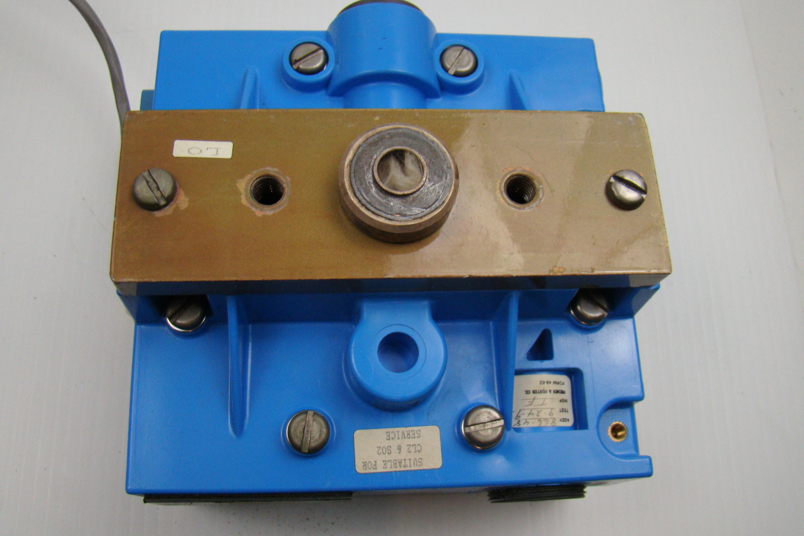 FP Fischer and Porter Flow Meter 806D193U01 | eBay