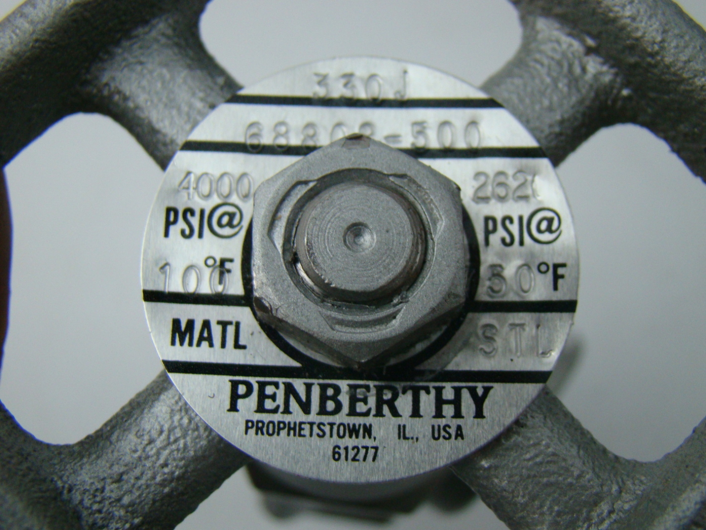 Penberthy 1/2" NPT Steel Gage Valve 330J