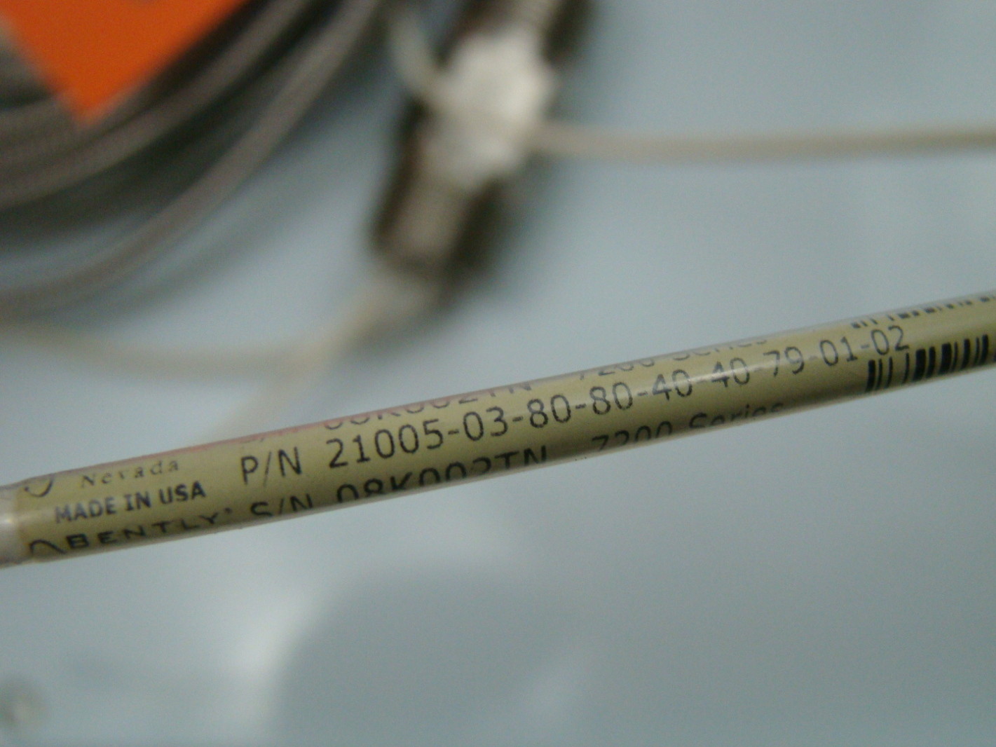 Bently Nevada 7200 Series Vibration Sensor 2100503808040407901