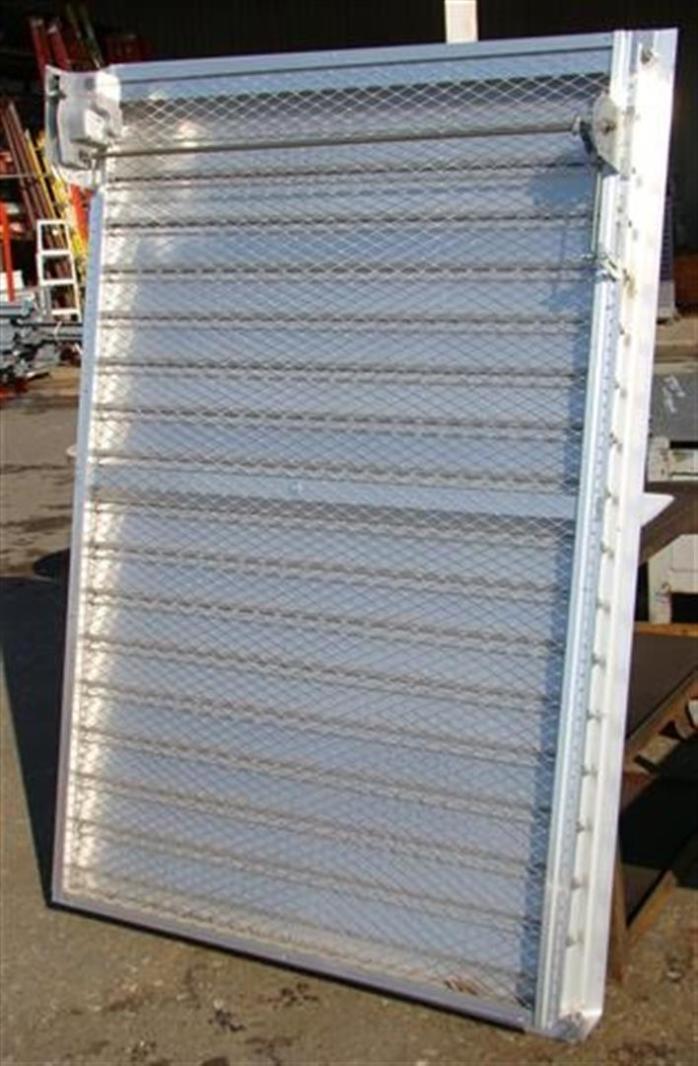 NCA 72x48 Aluminum Louver, Honeywell Actuator, Greenhouse Vent Xad445