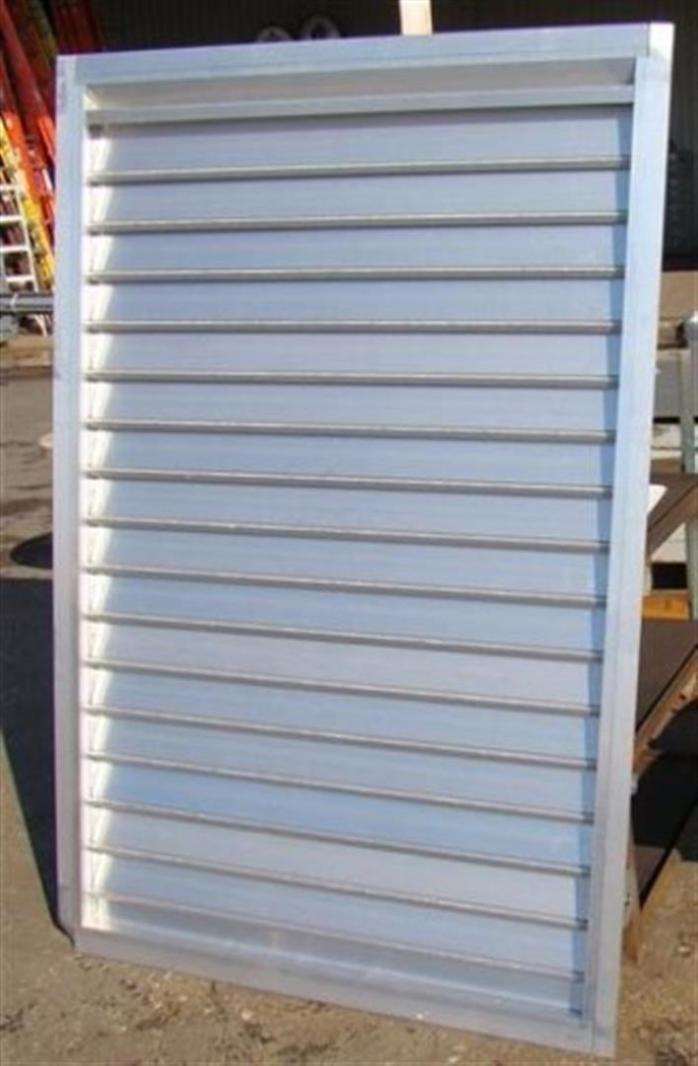 NCA 72x48 Aluminum Louver, Honeywell Actuator, Greenhouse Vent Xad445