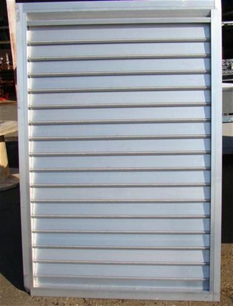 NCA 72x48 Aluminum Louver, Honeywell Actuator, Greenhouse Vent Xad445