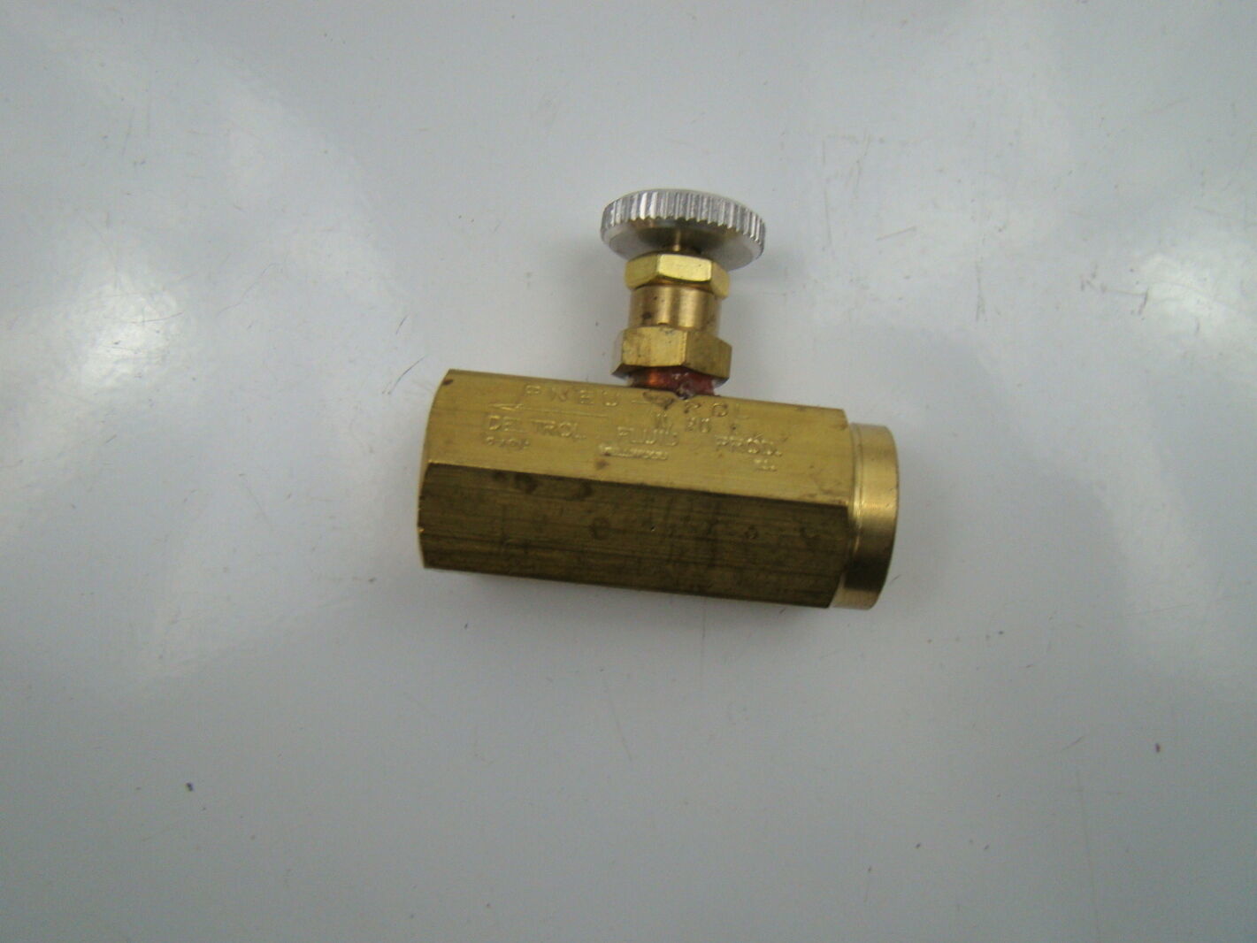 Deltrol Brass Flow Control Valve 1000085 N20BK eBay