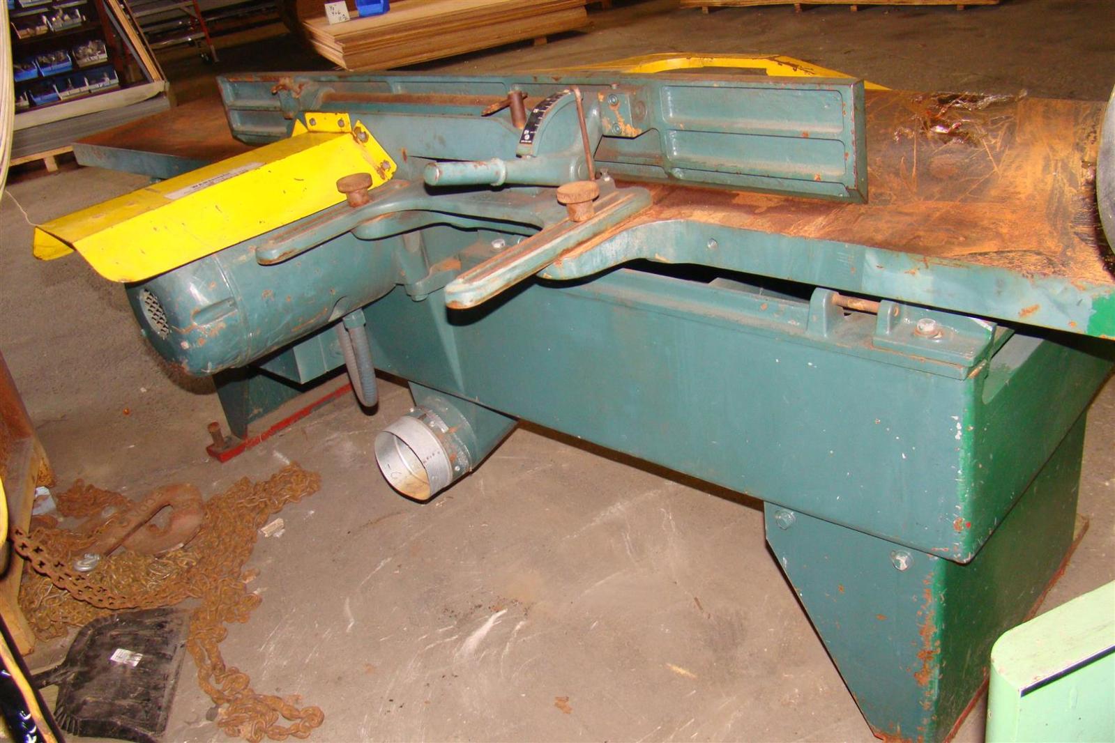 Oliver 24" Wood Jointer 100" Table Model 166E