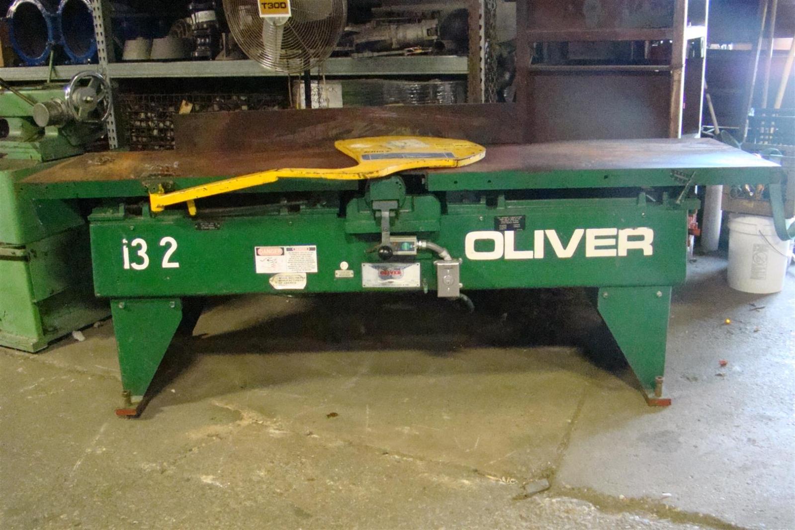 Oliver 24" Wood Jointer 100" Table Model 166E