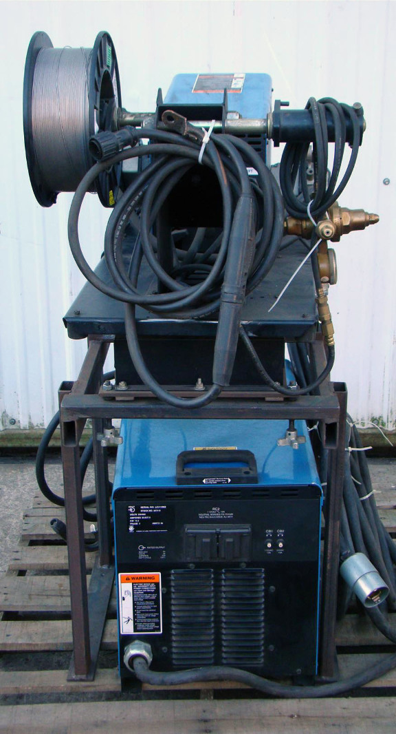 Miller XMT 456 CC/CV DC Welder with 70 Series D74DX Dual Gun Mig Feeder 230/460 eBay