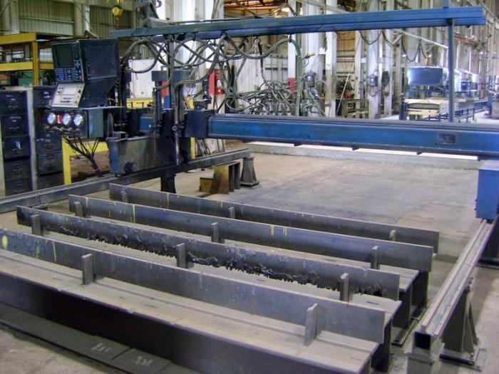 K.N. Aronson CNC Oxy Fuel Cutting machine Burn Table 8652712 SBP120