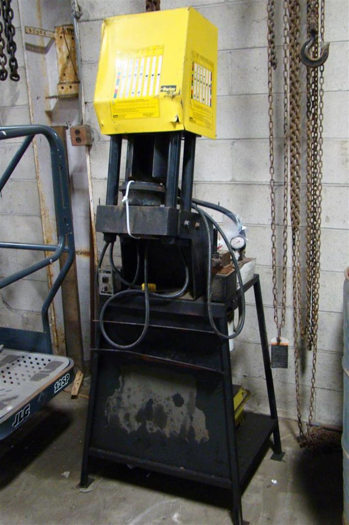 2in Parker Parkrimp Hydraulic Hose Crimper Swage Press Free Standing
