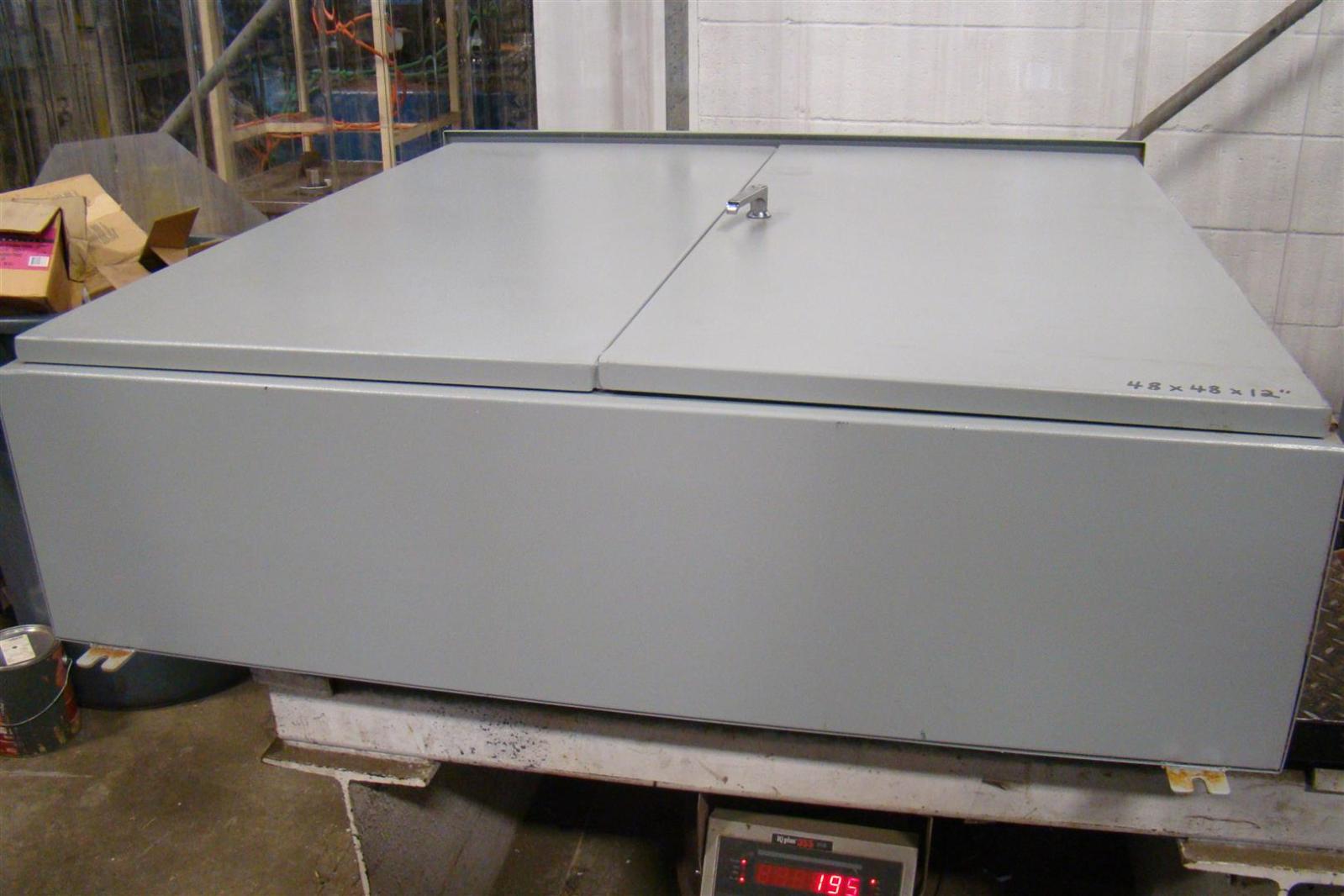 EBox Outdoor Electrical Enclosure Lockable Double Door 48"x48"x14" w