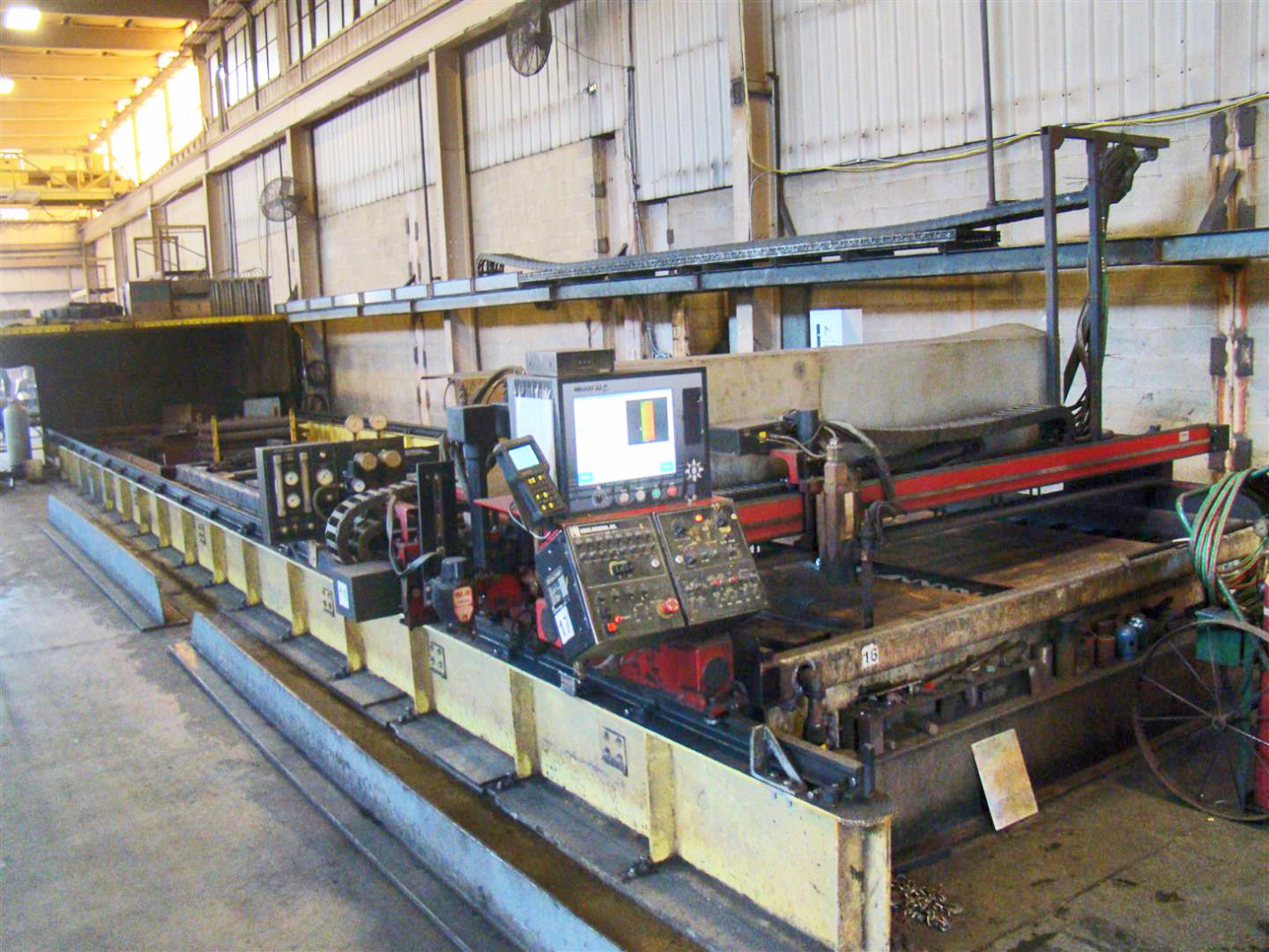 Koike Mastergraph 3100 Gantry CNC Plasma Oxy Cutting Machine
