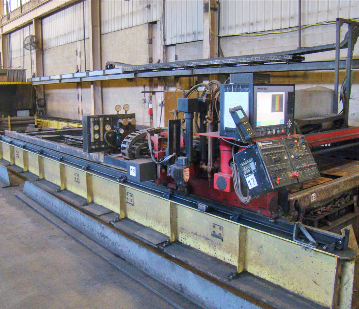 Koike Mastergraph 3100 Gantry CNC Plasma Oxy Cutting Machine