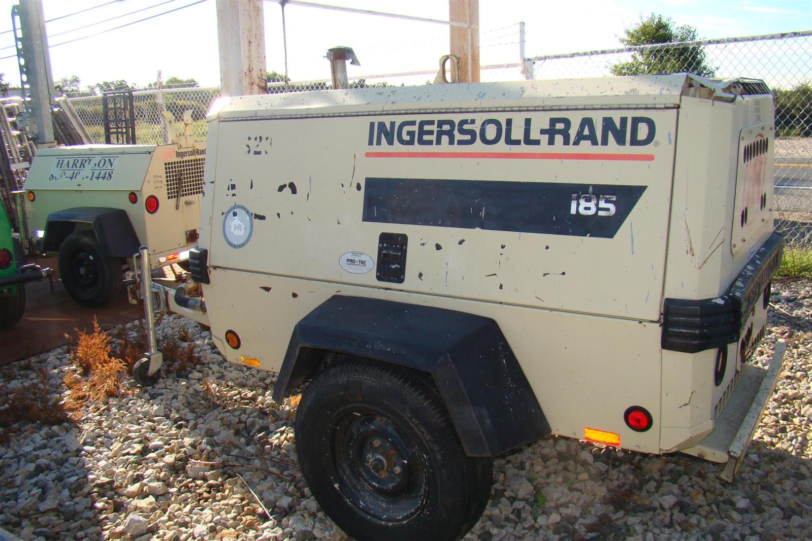 Ingersoll Rand Compressor 185 CFM Diesel Pro Tec Air Compressor 150psig