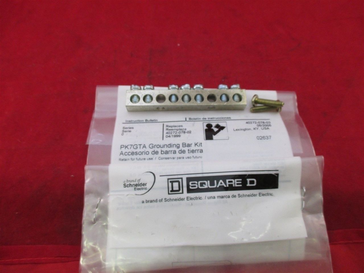Square D Grounding Bar Kit Pk7gta Process Surplus Square D Grounding Bar Kit Pk7gta