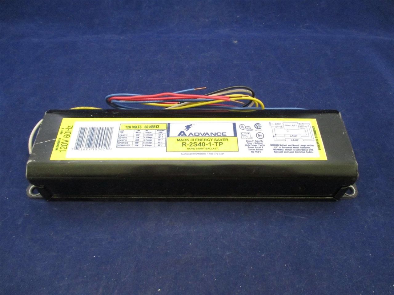 Advance R2S401TP Mark III Energy Saver Ballast new Process