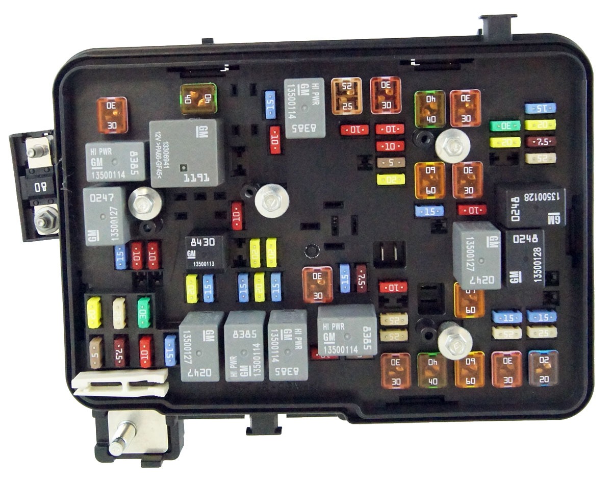 2011-2012 GMC Terrain Equinox 2.4L Engine Compartment Fuse ... 2015 chevrolet equinox wiring diagrams 
