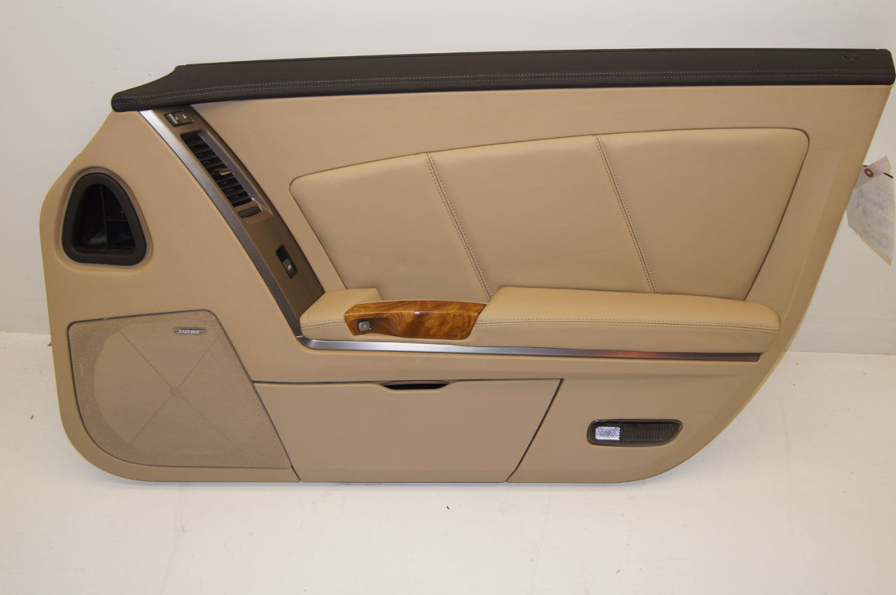 2009 Cadillac Xlr Door Panel Tan Rh Passenger Side 25892721 Factory