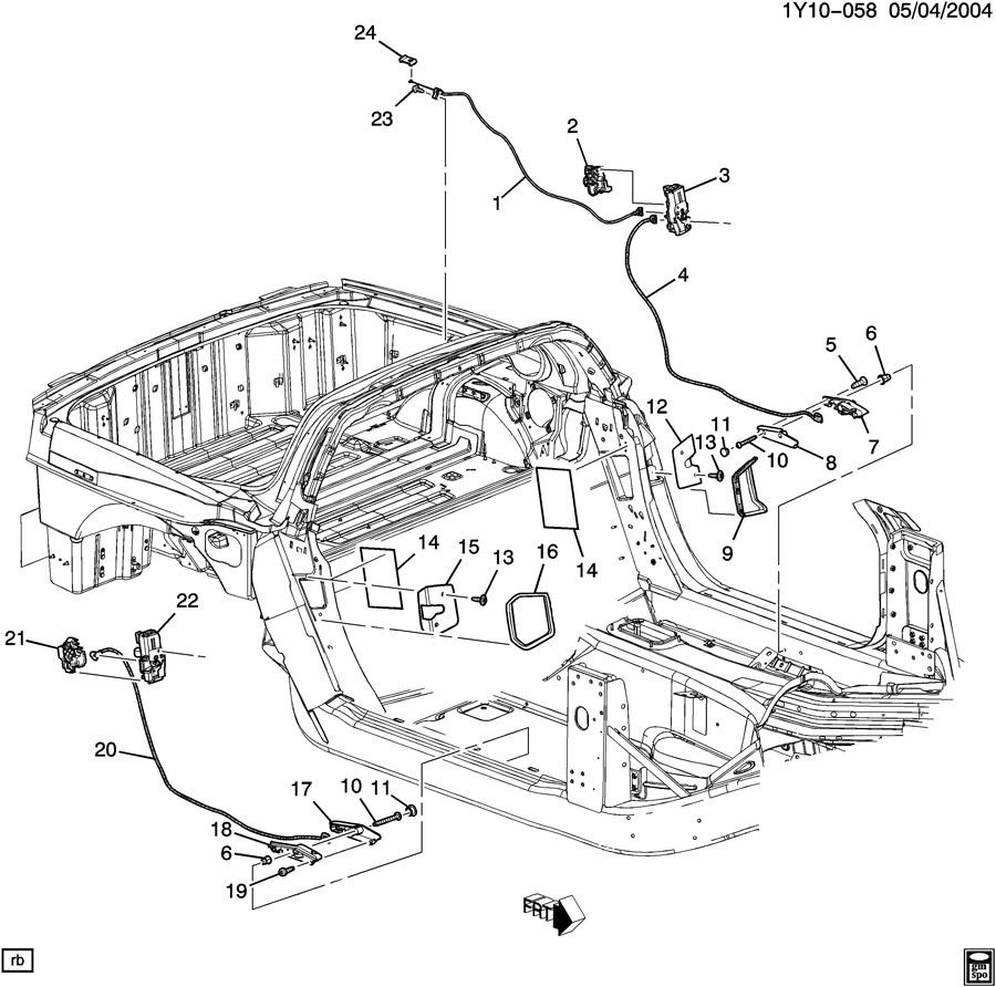 Corvette Original Parts Factory OEM Parts