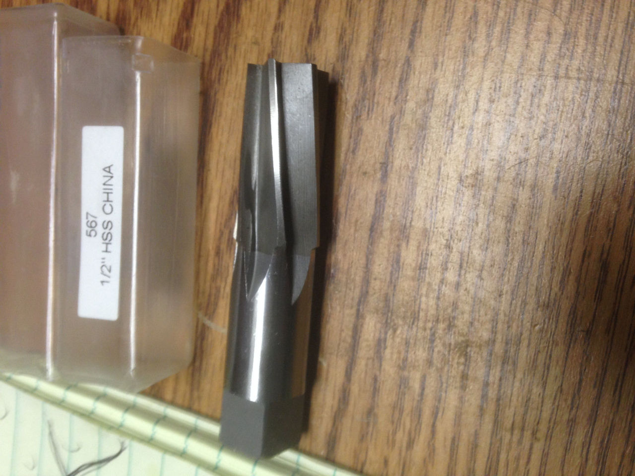 1/2 NPT HIGH SPEED STEEL SPIRAL FLUTE TAPER PIPE REAMER North Bay