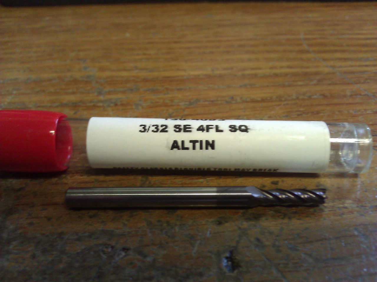 .0938/" 3//32/" 3 FLUTE SINGLE END CARBIDE END MILL