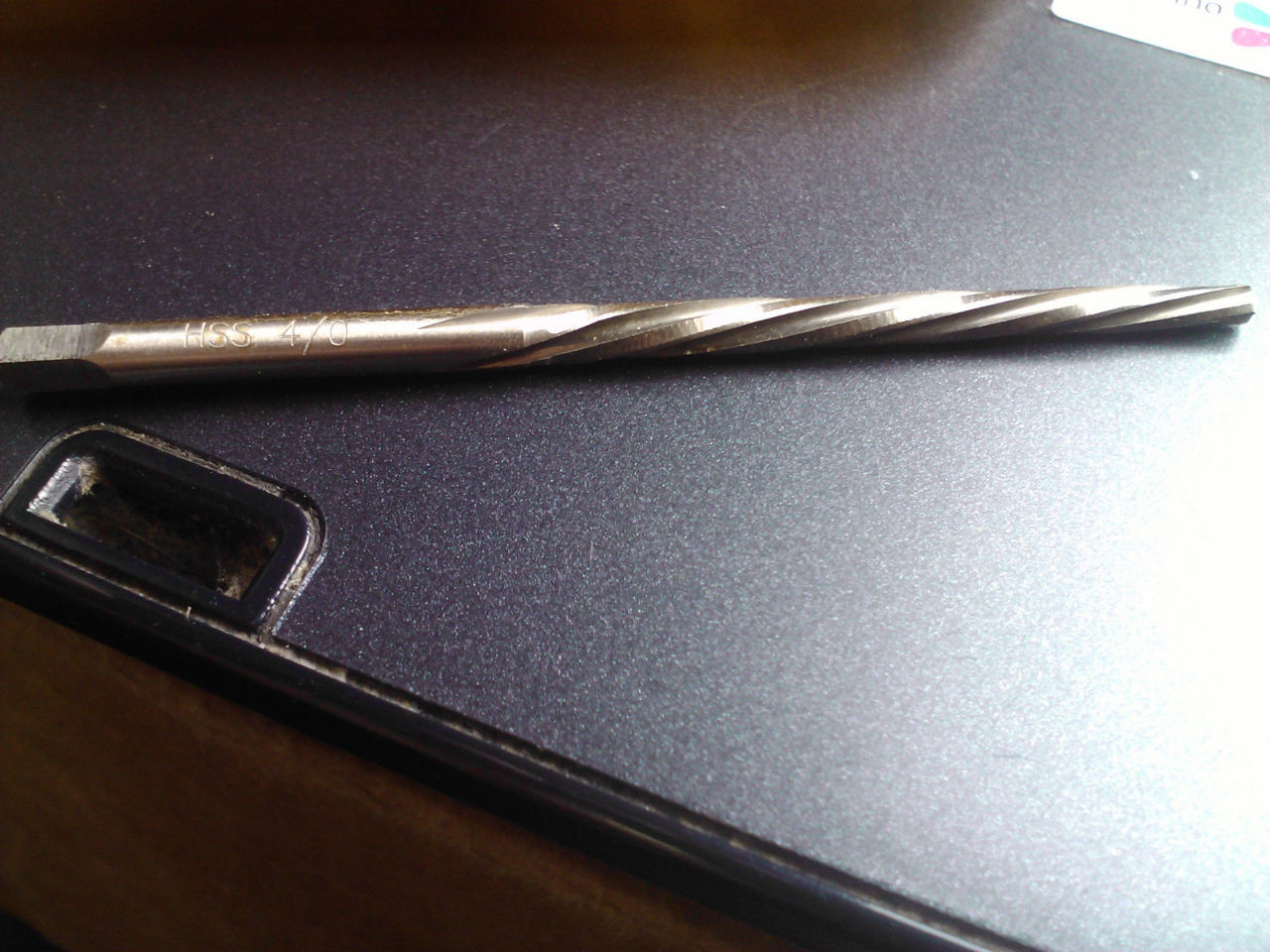 1//4 NPT HIGH Speed Steel Spiral Flute Taper Pipe Reamer