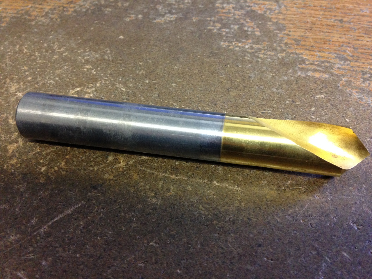 3/4" 90 DEGREE COBALT TiN SPOTTING DRILL North Bay Cutting Tools