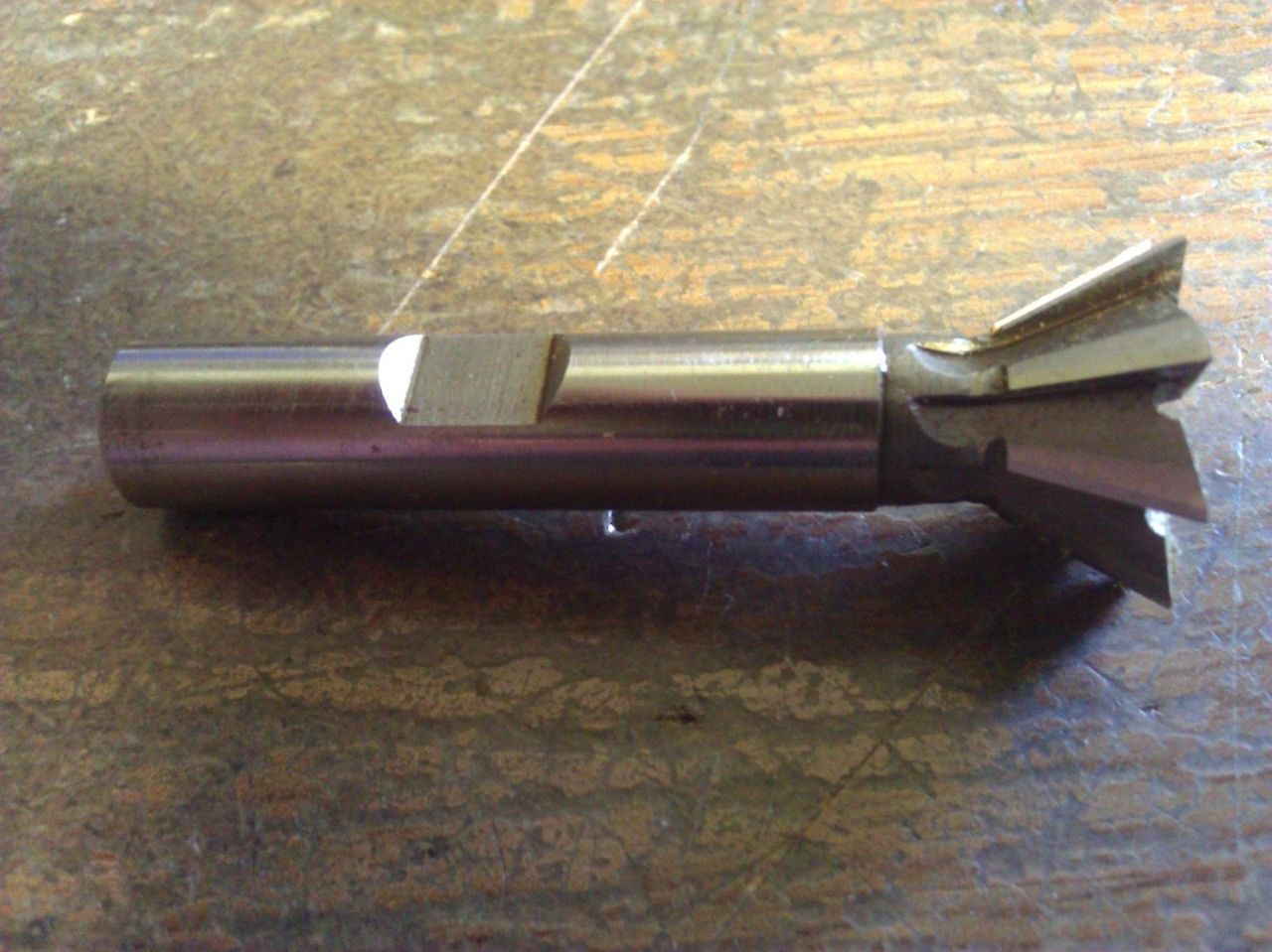 3/4" 60 DEGREE HIGH SPEED STEEL DOVETAIL CUTTER North Bay Cutting Tools