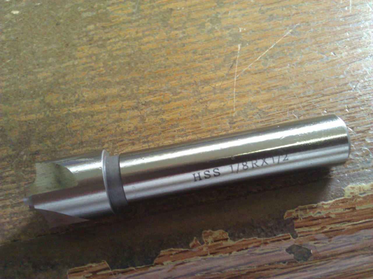 .125" 1/8" RADIUS HIGH SPEED STEEL CORNER ROUNDING END MILL North Bay
