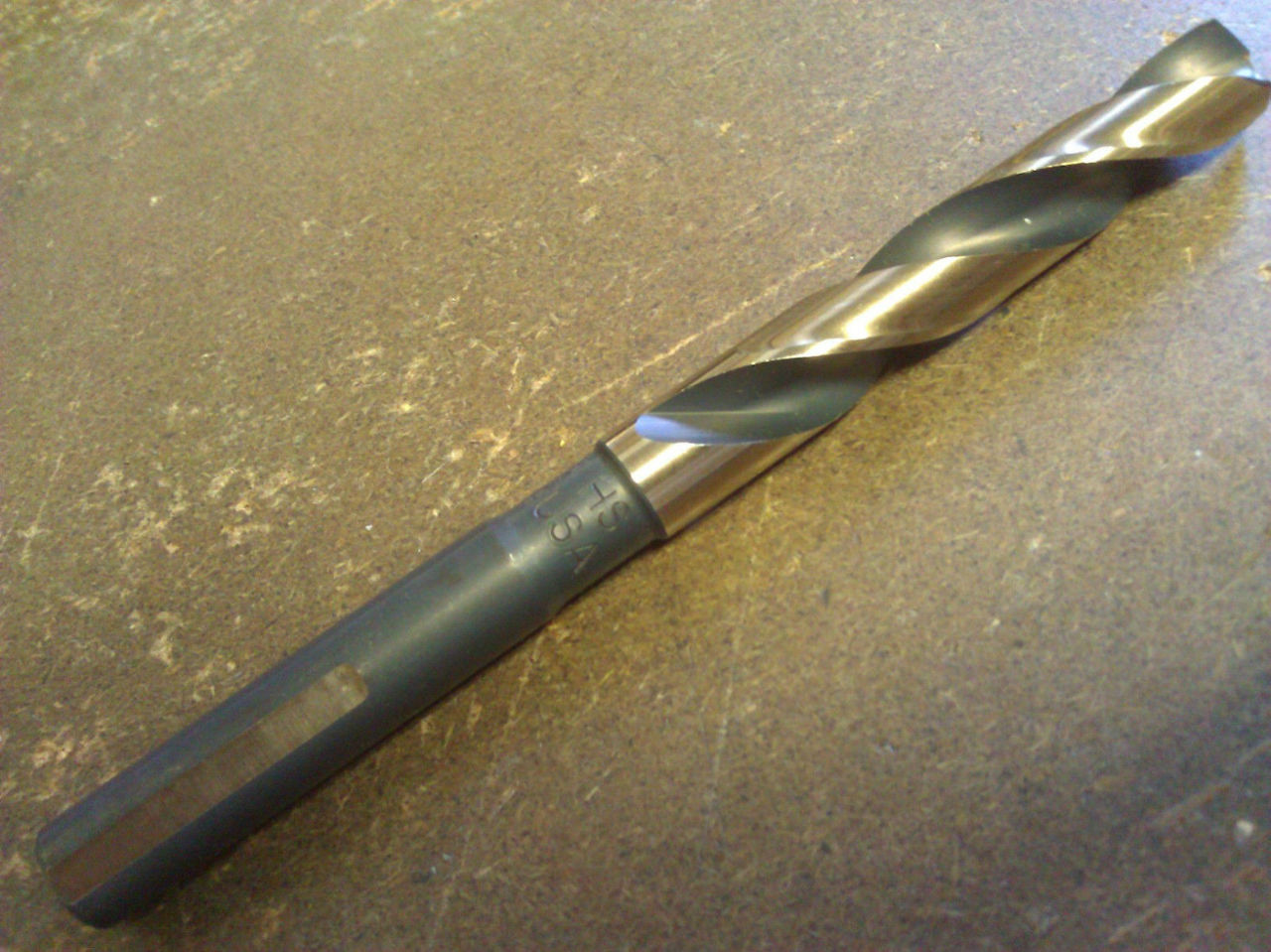 .5156" 33/64" PREMIUM STEEL REDUCED SHANK DRILL 1/2" SHANK USA North