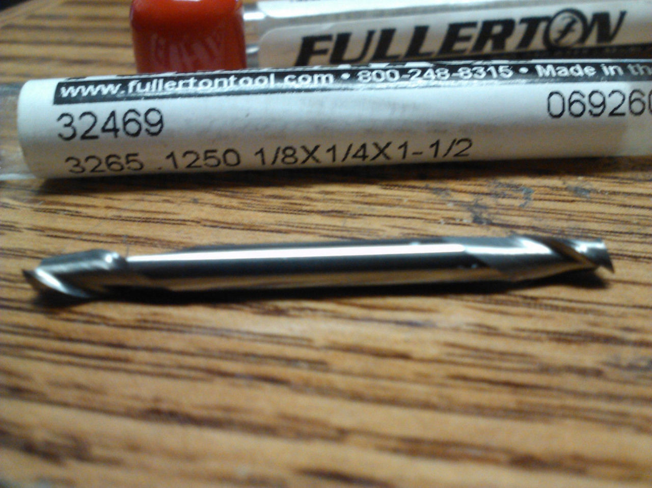 .125/" 2fl DE STUB CARBIDE END MILL1//8/" 1//8/" x 1//4/" 1//8/" x 1-1//2/" 32469 .125/"