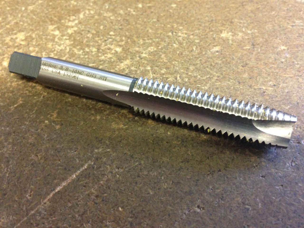 3/816 GH3 3 FLUTE STI SPIRAL POINT PLUG TAP North Bay Cutting Tools