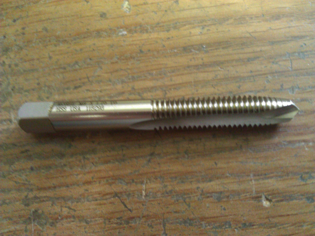M8 x 1.25 Metric HSS Spiral Right hand Tap