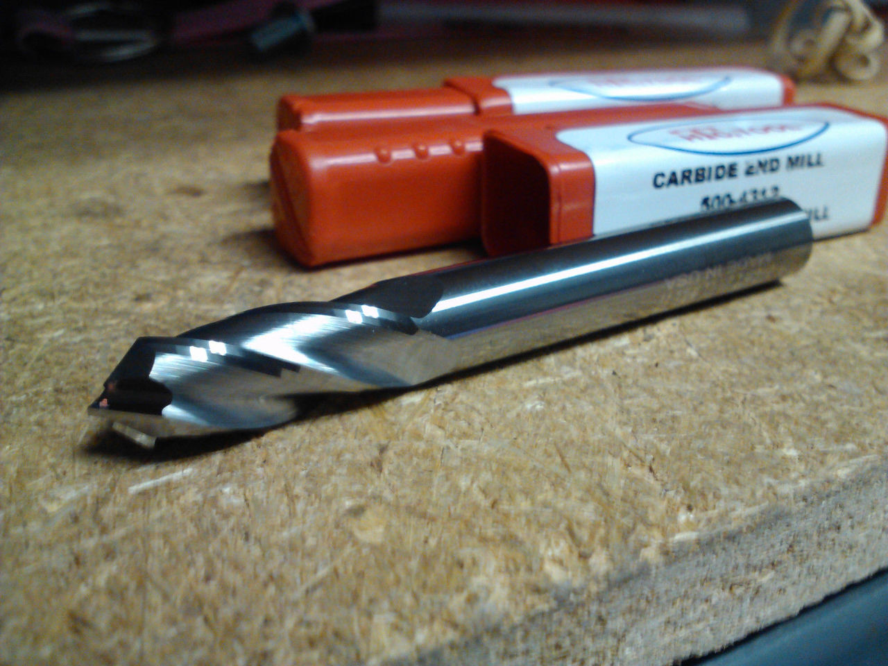 5//16 4 FLUTE 90 DEGREE POINT ANGLE CARBIDE DRILL MILL