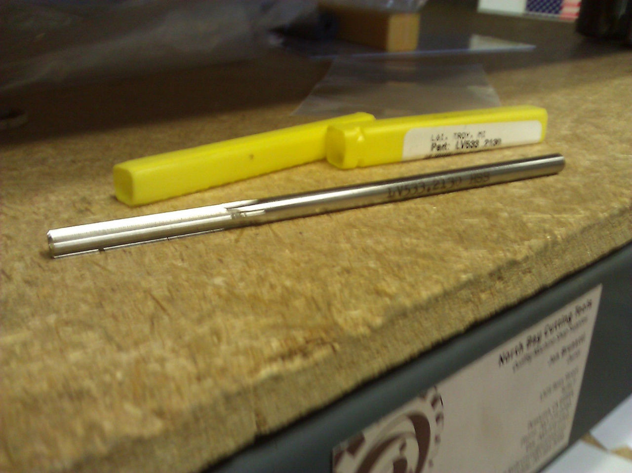 .2130" 3 HIGH SPEED STEEL CHUCKING REAMER North Bay Cutting Tools