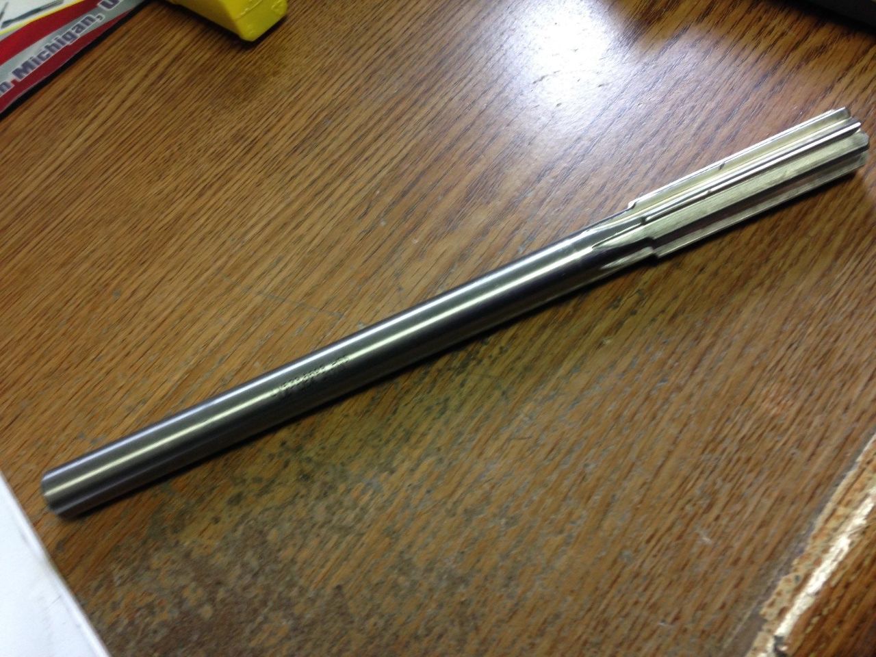 1/16 HSS Straight Shank Straight Flute Chucking Reamer 1/16 HSS Straight Shank Straight Flute Chucking Reamer