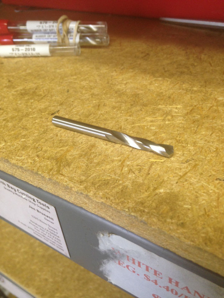 6 CARBIDE SCREW MACHINE LENGTH DRILL 135d SPLIT PT North Bay Cutting