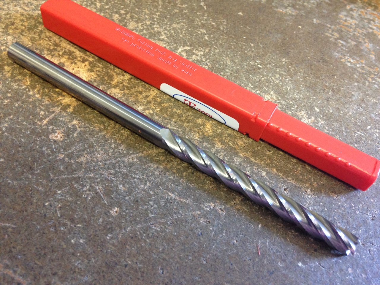 .3125" 5/16" 4 FLUTE EXTRA LONG LENGTH CARBIDE END MILL 5/16" x 5/16" x