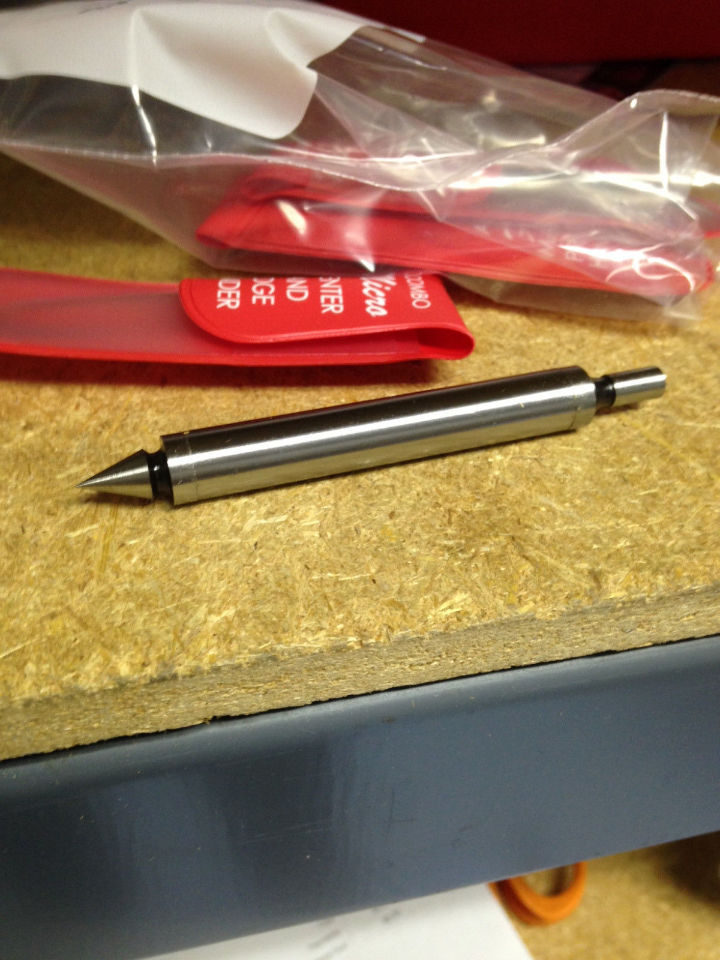 3/8" Shank Double End Edge/Center Finder - .200 X Point Tip, Set-Up Touch Off Tool For Machining