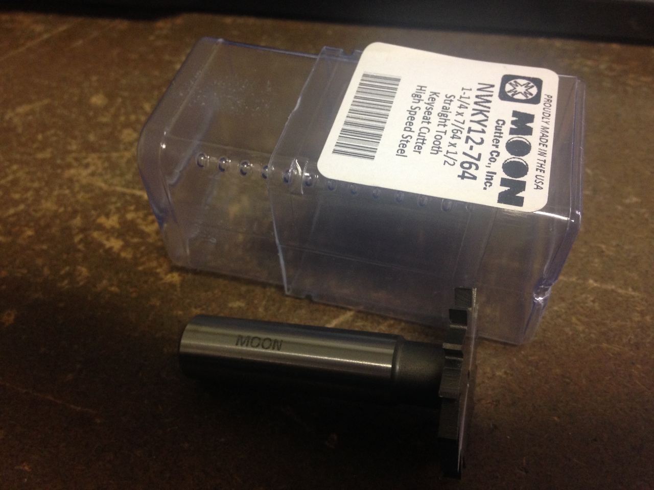 7/64" x 11/4" HIGH SPEED STEEL NARROW WIDTH KEYSEAT CUTTER North Bay Cutting Tools