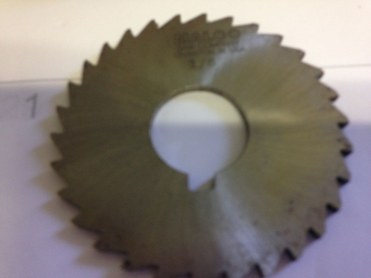 .1250" 1/8" X 3" X 1" ARBOR HOLE HIGH SPEED STEEL PLAIN METAL SLITTING