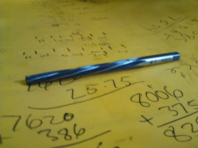 #1 HIGH SPEED STEEL SPIRAL FLUTE TAPER PIN REAMER