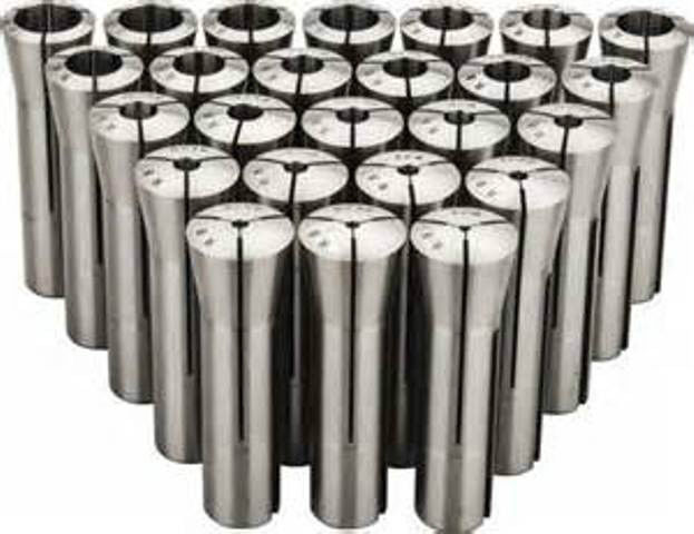 R8 25 Piece Round Collet Set 1/8