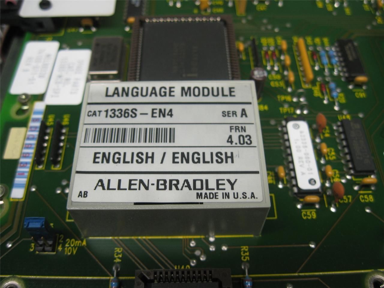 Allen Bradley 1336S-B015-AA-EN4 Sensorless Vector VFD Speed Control | eBay