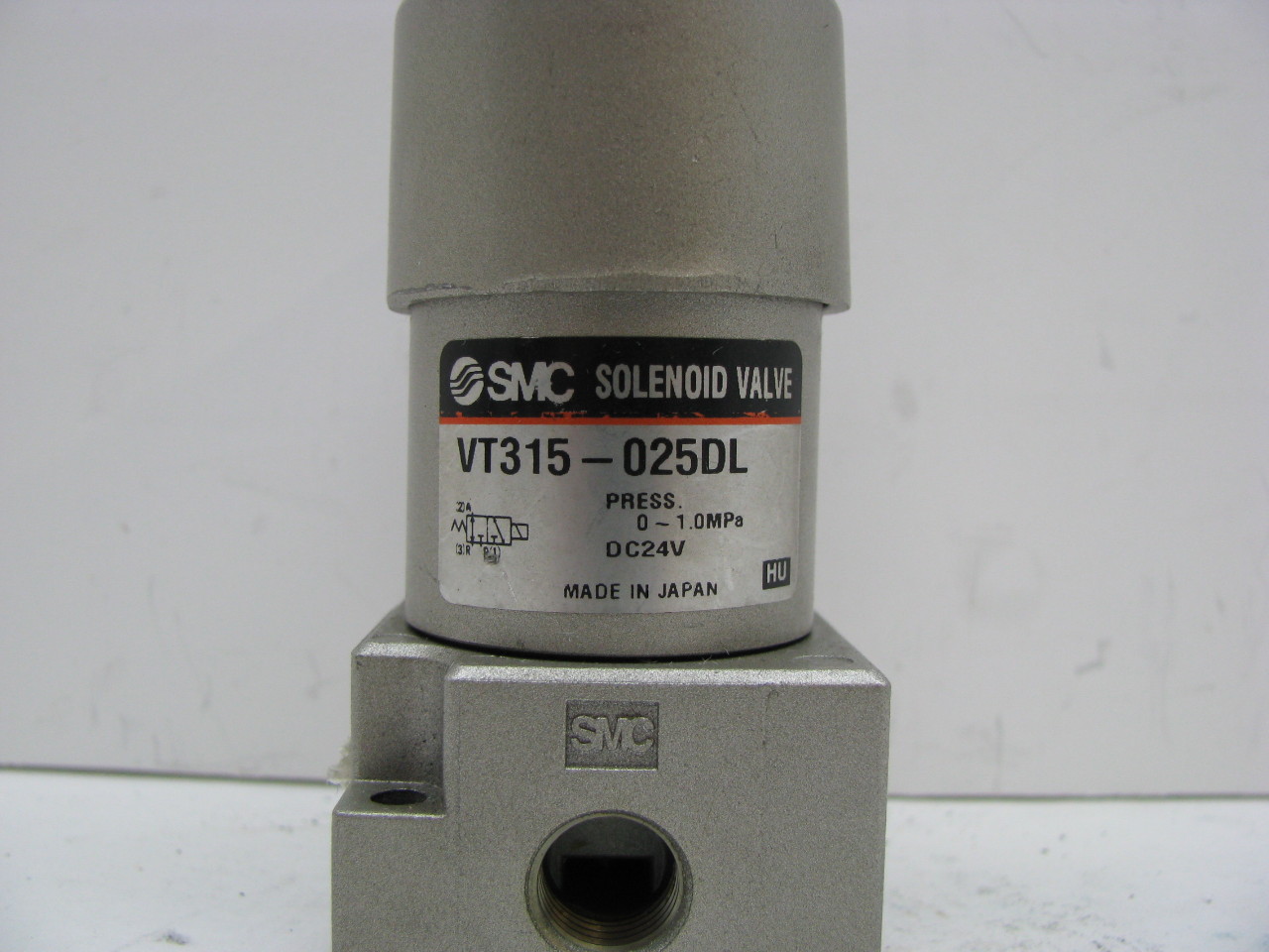 SMC Solenoid Valve VT315025DL 24VDC