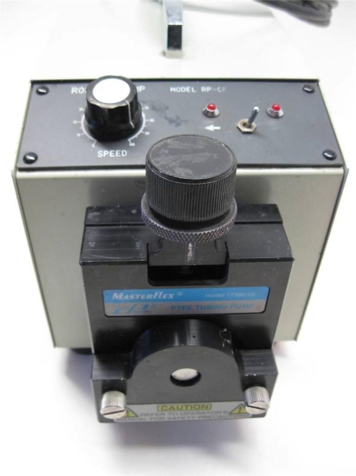 Masterflex PTFE Tubing Pump 7739000 w/RPCF Furue Science Peristaltic