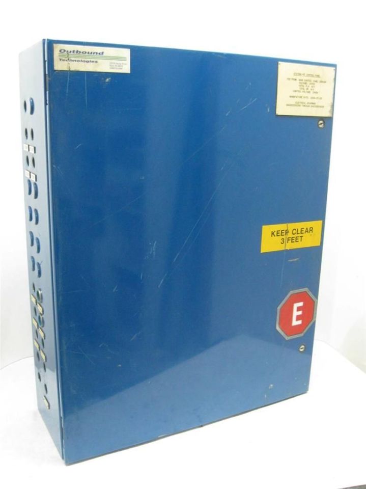 Hoffman CSD30248 Steel Control Panel Enclosure 24 x 30 x 8 Type 12