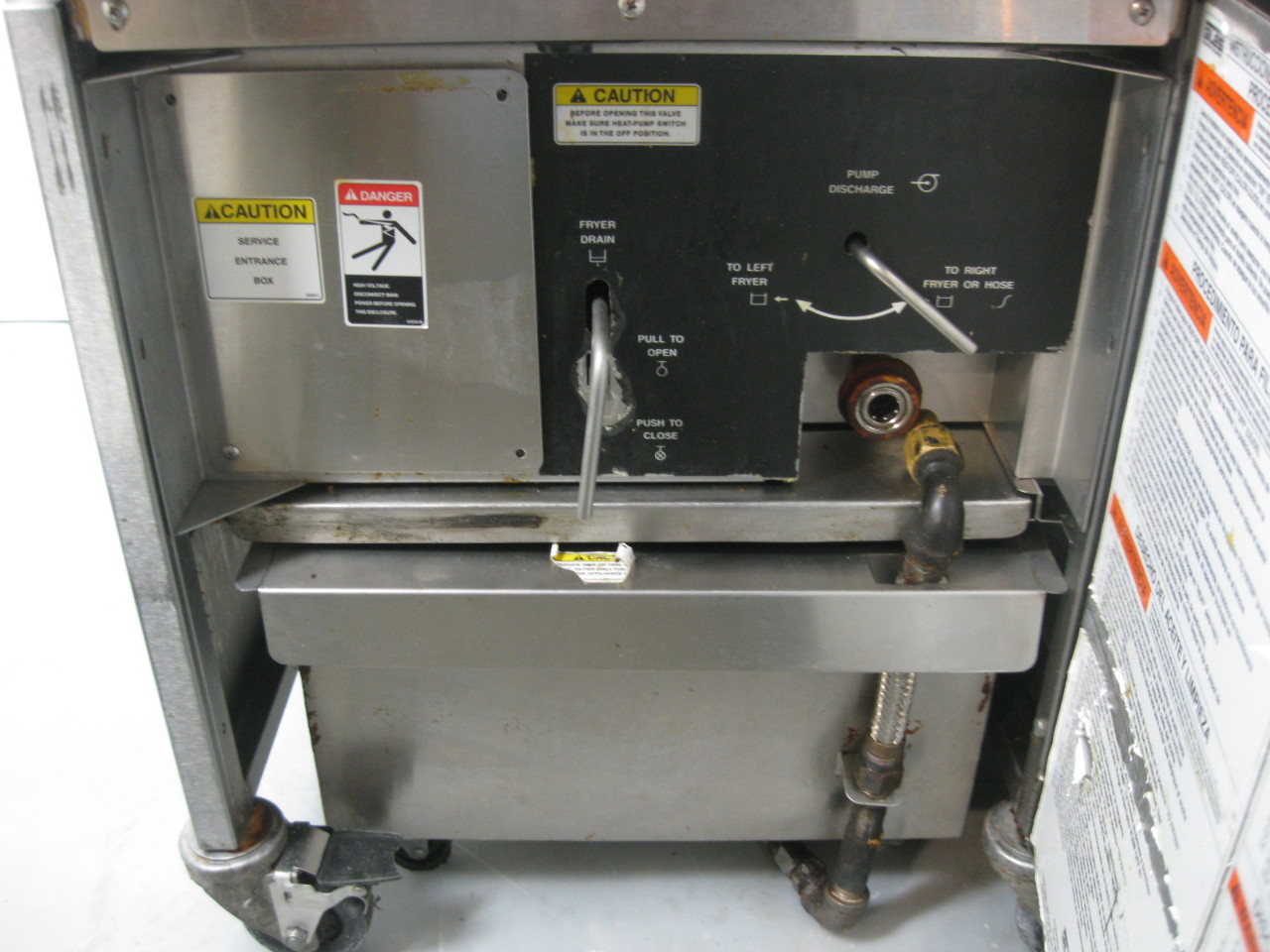 Giles EOF20 Double Bank Deep Fryer Digital Temperature Control