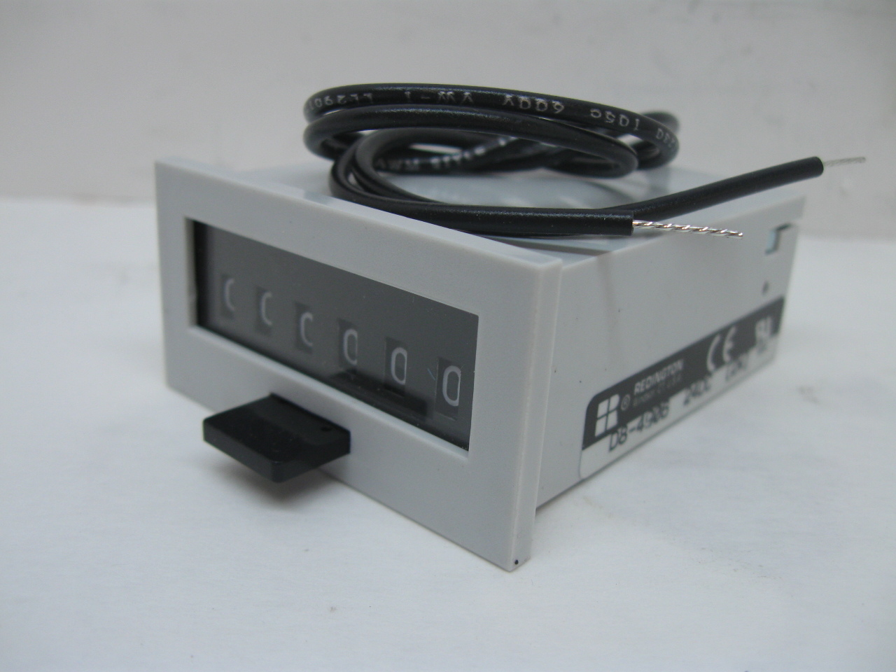 Redington Counters Inc D84906 Electromechanical 6 Digit Resettable
