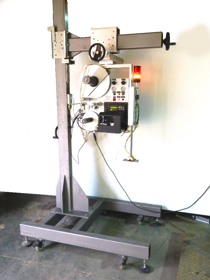 Universal Labeling Systems Automatic Labeler Thermal Printer Pneumatic