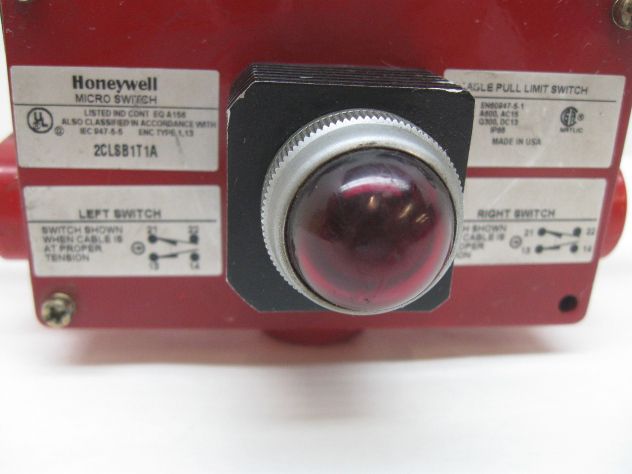 Honeywell 2CLSB1T1A Cable Pull Limit Switch eBay